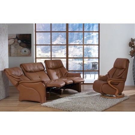 Cumuly - Chester Leather Recliner Suite